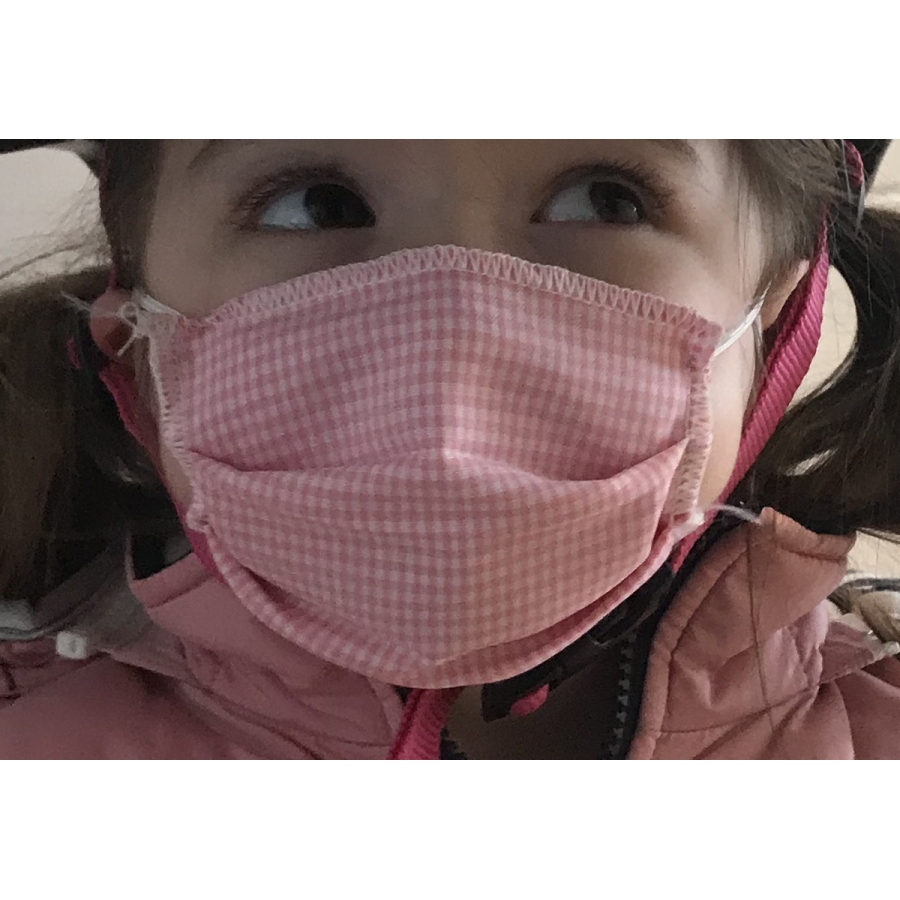 Masques Enfant de Protection - Masque chirurgical en tissu lavable et réutilisable